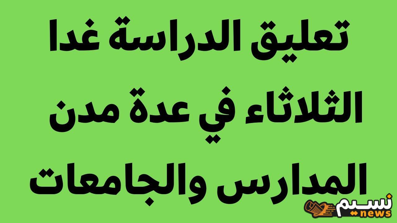 “بسبب سوء الأحوال الجوية” وزارة التعليم توضح حقيقة تعليق الدراسة غدا الثلاثاء 17 سبتمبر 2024